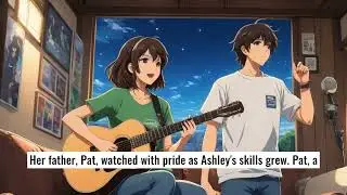 Ashley learns to play musical instruments! To become a Rockstar! ! An anime film for all ages!