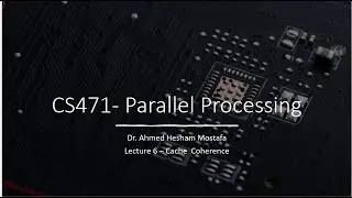 Parallel Processing | Lecture 6