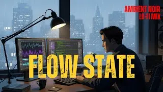 3 HOUR  Lofi Chillwave for Studying, Relaxing, & Sleep 🛌 Ambient Rain Synth  Vaporwave Focus Music