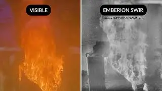 SWIR Internal Fire & Explosion | Emberion VS20 in Action
