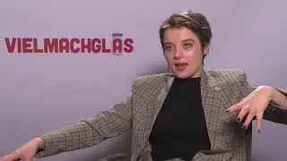 VIELMACHGLAS Jella Haase Interview - kurze Haare - Ziege Bounty - FACK JU GÖHTE