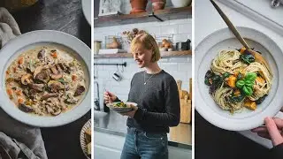 Vegan Comfort Food for Autumn | What I Eat in a Day + Grocery Haul