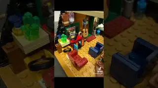 Lego Ideas A-Frame Cabin #lego #legoideas #aframecabin #legocabin #cabin #