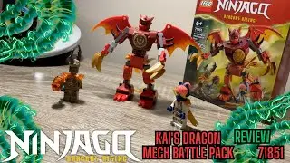 Lego Ninjago Dragons Rising | Kai's Dragon Mech Battle Pack | 71851 Review