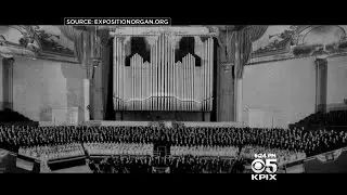 100 Year Old Organ Gathering Dust Deep Beneath San Francisco Civic Center