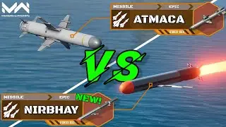 NEW! Nirbhay VS ATMACA | Epic Missile Comparison | Modern Warships