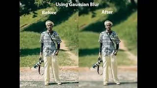 How to Blur a Background Using Gaussian Blur