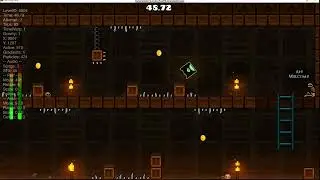 Geometry Dash 2.2 - The Tower (All Levels + 'The Cursed Thorn' Boss)