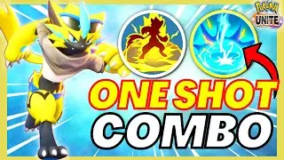 Is The Zeraora ONE SHOT Build Still GOOD?! Discharge Build (Pokemon Unite)