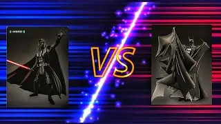 Veve Verses : Darth Vader vs Todd Mcfarlane Batman NFTs