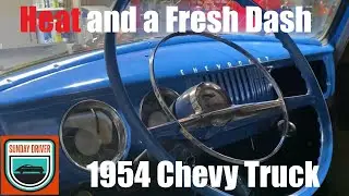 Интерьер грузовика Chevy Rat Rod 1954 года | Sunday Driver