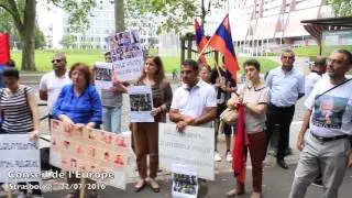 Sasna Tsrer / Conseil de l'Europe -Strasbourg 22/07/2016 - Garik Khachatryan