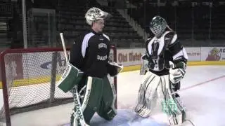How to Play Goalie | UND Sports TV
