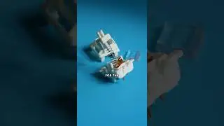 Новый линейный переключатель SMOOTHIE от Gateron (полностью POM) #mechanicalkeyboards