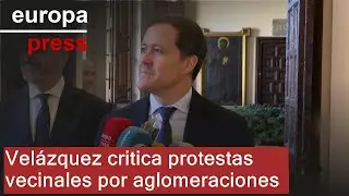 Vel&aacute;zquez lamenta que haya vecinos del Casco manifest&aacute;ndose por las aglomeraciones