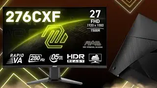 ¿Comprar Monitor RAPID VA? Este MAG 276CXF de MSI es ESPECTACULAR! 280Hz 27¨ CURVO - TecnoActual –