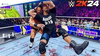 WWE 2K24 | Stone Cold против La Knight &mdash; матч без правил!