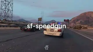 [FiveM] sf-speedgun - Police laser speed gun