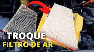 COMO TROCAR O FILTRO DE AR DO MOTOR DO FOX 1.6