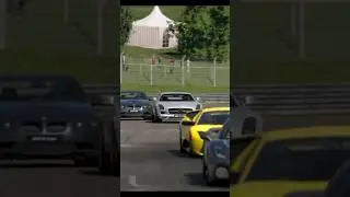 BMW M3 Coupe Close Racing At Nordschleife