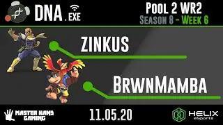 DNA.EXE S8:W6 - zinkus (Captain Falcon) vs BrwnMamba (Banjo) - Pool 2 WR2