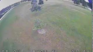 Bugs 6 flying with Kingkong 95gt flight controller inside.