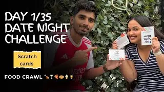 Our First Date Night Challenge 🫶🏻day1❤️ #datenight #foodcrawl #dateideas #ukmalayali 