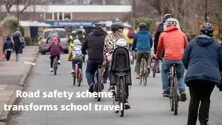 Villagers Landmark road safety scheme transforms school travel