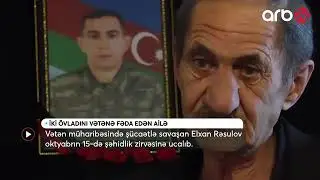 Goranboy rayonunun Zeyvə kəndindən Şəhidimiz Rəsulov Elxan Ayaz oğlu haqqında videoreportaj