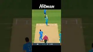 😱Hitman Superover🔥🔥😱 | Real Cricket 24 | #shorts