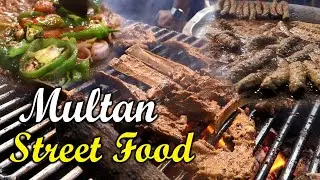 Mutton Chops | Grilled Mutton Champ | Multan Street Food | Sadiq Mutton Chops | Street Food Pakistan