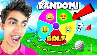 GOLF But Every Round is RANDOM! 😂