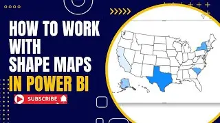 How to Use the Shape Map Visual in Power BI | Custom Region Mapping Made Easy