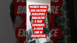 PhonePe Hiring Software Engineer (Backend) | 3-5 Years Experience | Bengaluru