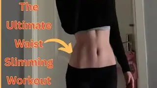 3 Minutes Waist Slimming Workout in 7 Days 🔥 Get an Hourglass Body Shape ~ Beginners Friendly #yt
