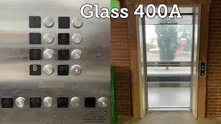 Schindler 400A Scenic Elevator @ City Administration Garage - Colorado Springs, CO