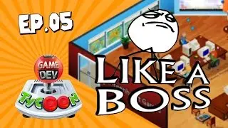 Game Dev Tycoon - LIKE A BOSS - Ep.05 / Dungeon Money!