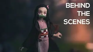 Nezuko 😈❤️ Behind The Scenes | Toy Photography