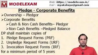 Corporate Benefits - Cash & Non Cash Benefits - Pledge, Unpledge & Invocation Request Forms