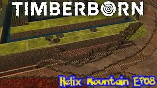 Timberborn Helix Mountain Iron Teeth Hard Mode Ep 08