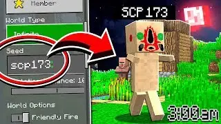 Do NOT Use The SCP 173 Seed in Minecraft! (Scary Minecraft Video)