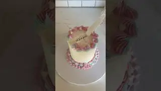 How I went from ruining a cake to making a viral gender reveal cake! How did it turn out?