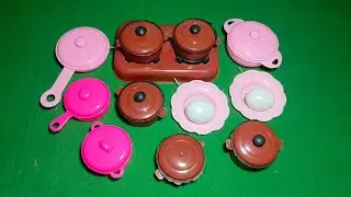 4 Minutes Satisfying with Review Miniature Plastic Full Kitchen Set Collection | Toy ASMR 2024