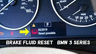BMW F30 F31 СБРОС ЛАМПЫ УРОВНЯ ТОРМОЗНОЙ ЖИДКОСТИ 320i 328i 330i 335i 328d 335d 316i 318i 340i 31...