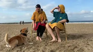 Surf Poncho made from old towels
