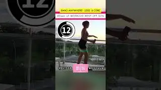 Band Anywhere: Legs & Core (Pt 3/3) 🔥💪 (Standing Workout | Repeat 2&ndash;3x)