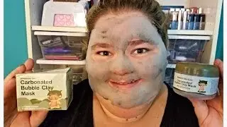 Trying The Carbonated Bubble Mask!
