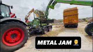METAL JAMMED IN CHIPPER & BIG PUSH ON THE WHEAT STRAW AnswerAsAPercent 1954