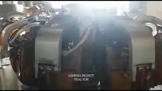 ROTARY VACUUM PACKING MACHINE TRIAL RUN - ARMENIA PROJECT