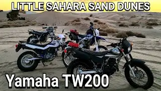 Yamaha TW200 |  Raw Dune Riding Clip at Little Sahara UTAH